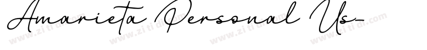 Amarieta Personal Us字体转换 Amarieta Personal Us字体转换